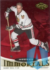 2000-01 Upper Deck Immortals Heroes #122 - Bobby Hull Chicago Blackhawks